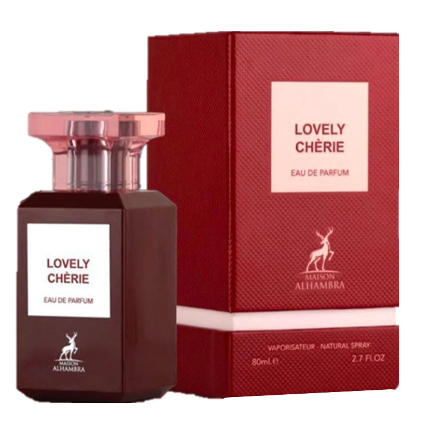 MAISON ALHAMBRA
Lovely Cherie 2.7 oz EDP for women (INSPIRED BY TOM FORD LOST CHERRY)