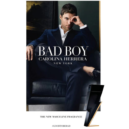 CAROLINA HERRERA Bad Boy by Carolina Herrera 3.4 oz EDT for men