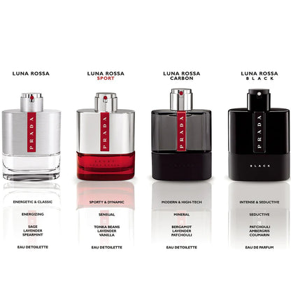 PRADA
Prada Luna Rossa Carbon 3.4 oz EDT for men