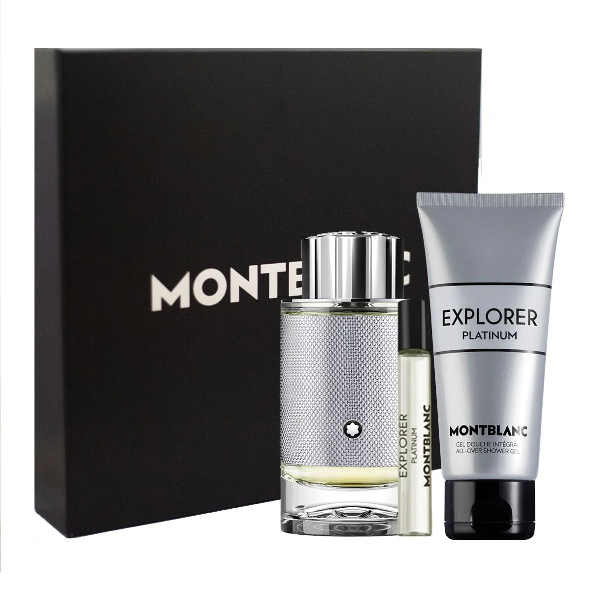 MONT BLANC
Explorer Platinum 3.4 oz EDT Set for men