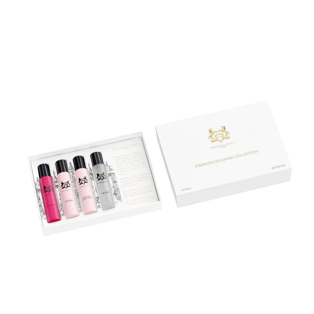 PARFUMS DE MARLY
Parfums de Marly 4 Piece Feminine Discovery Set