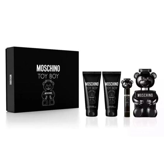 Moschino Toy Boy 3.4 oz 4 Piece Gift Set for
men