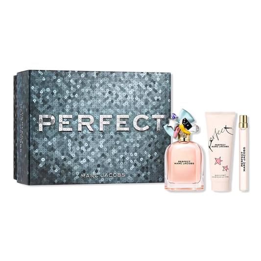 Jacob Perfect 3.4 oz EDP 3 Piece Gift Set for women