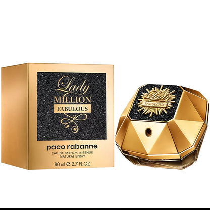 PACO RABANNE Lady Million Fabulous Intense 2.7 oz EDP for women